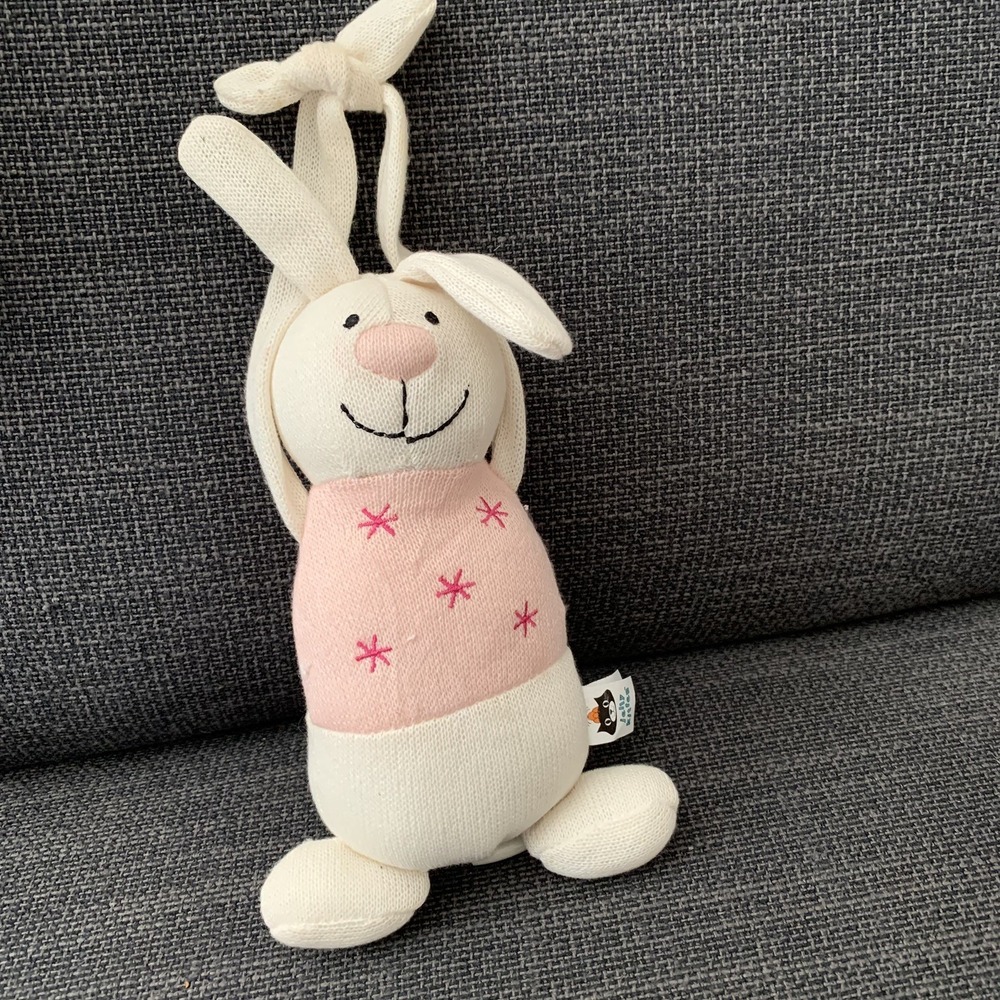 Jelly Kitten London Petal Poppet Bunny Musical Pull Toy